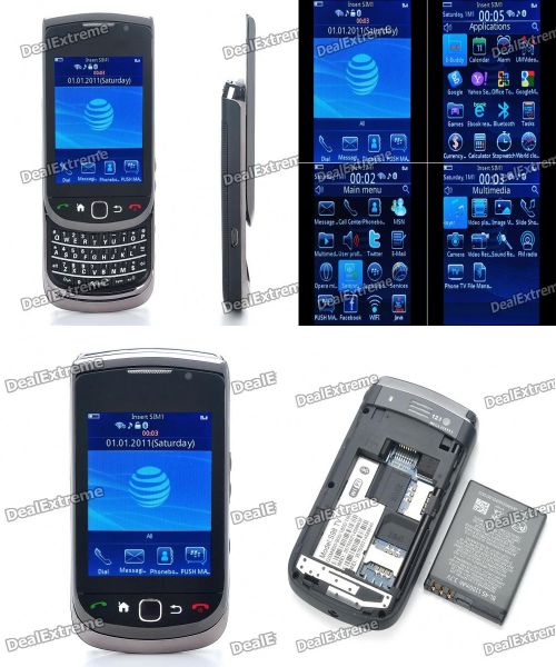 Smart Phone - 2,6 Dual SIM Dual  / WiFi + TV - Preto